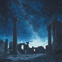 calming soundscapes merging ancient drones with space ambience