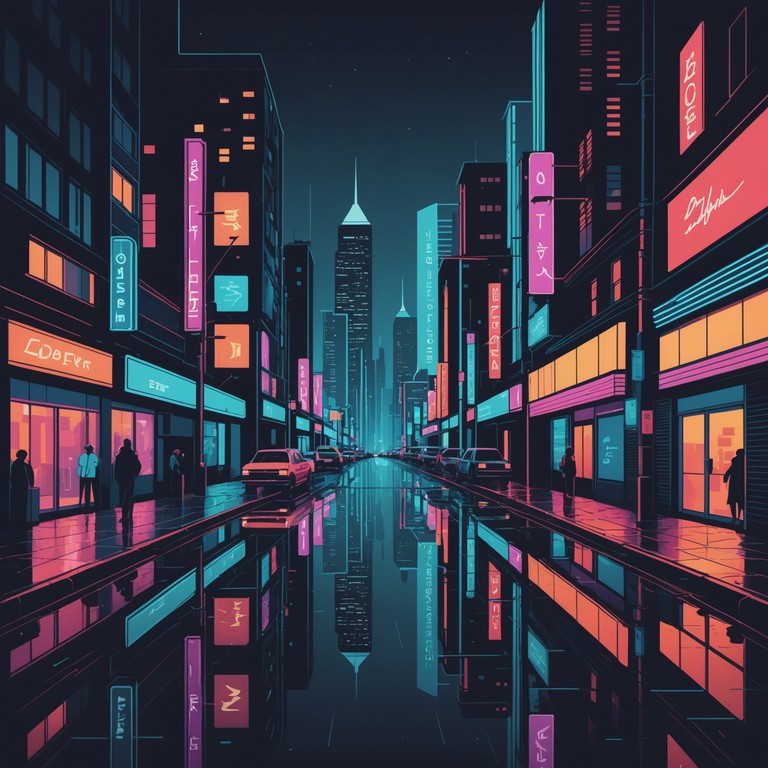 Imagine a serene yet vibrant soundscape that captures the ethereal beauty of urban life in nighttime tokyo. Delicate melodies sway like the neon signs reflecting on rain slicked streets, blending with the distant buzz of the city to create a peaceful yet alive atmosphere. This track is a dreamlike journey through the heart of japan's bustling metropolis, where traditional acoustic sounds meet the digital age.