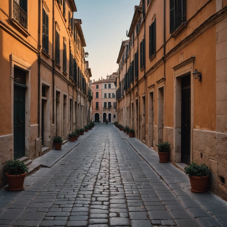 Explore the energetic scenes of rome at sunrise through this opera piece fused with modern sensibilities. The music dances through the streets, embracing the historical culture while injecting a fresh, lively spirit that mirrors the hopeful start of a day.