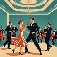 energetic swing composition with modern clarity