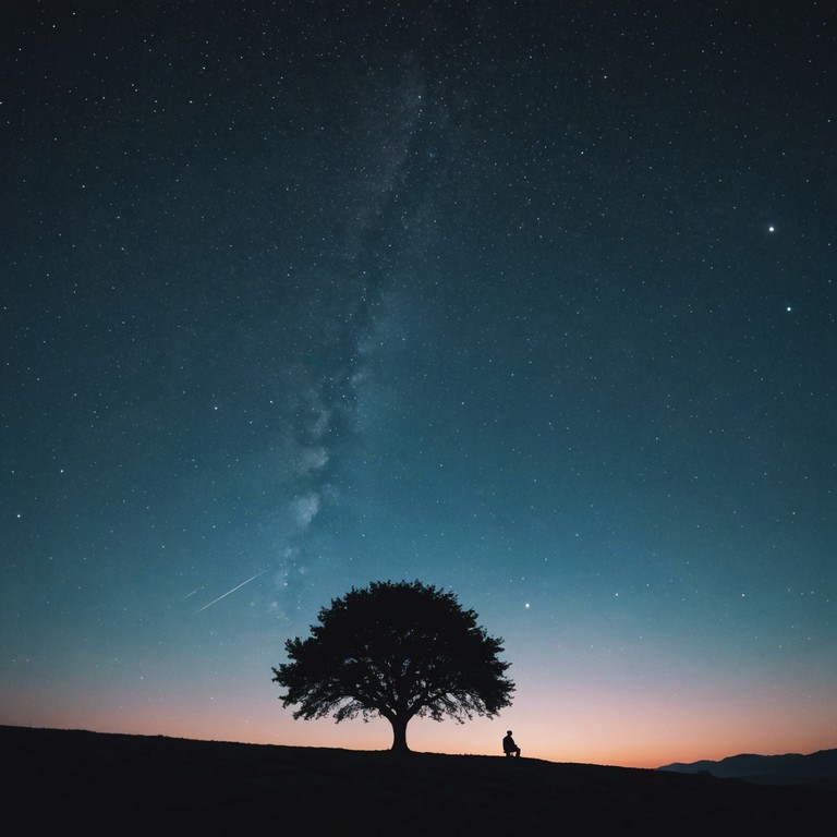 A soothing ballad that evokes the sense of peace and introspection experienced under a starlit sky. Gentle instrumentals guide the listener through a reflective journey, perfect for unwinding after a long day