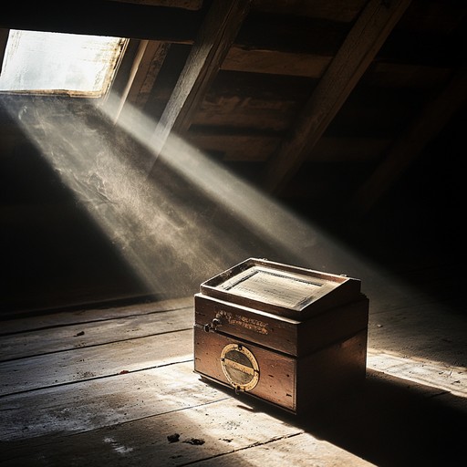 This instrumental piece evokes a sense of longing and nostalgia, combining the innocent sounds of toy instruments like a music box with subtle electronic textures. The gentle melody weaves through memories of childhood, creating a dreamy atmosphere filled with melancholy and wistful reflection.