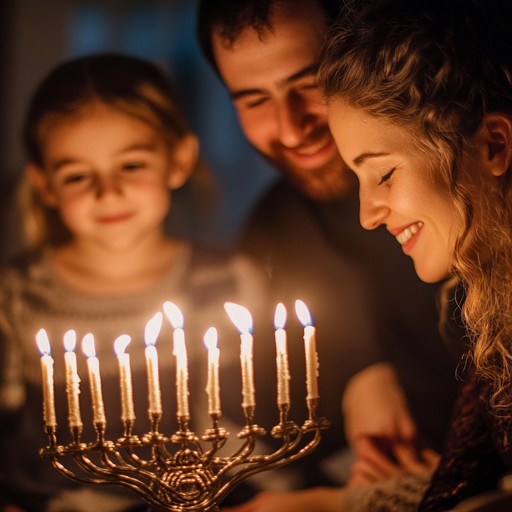 A harmonious composition that evocatively mirrors the warmth and reflection during hanukkah, incorporating traditional melodies with a modern twist to symbolize the blending of past and present during this eight day festival of lights. The music aims to evoke the quiet joy and the spirit of resilience inherent in the holiday.