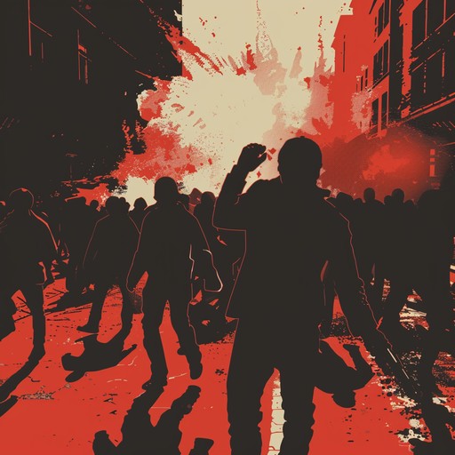 This high-energy hardcore punk track features blistering guitar riffs, pounding drums, and a relentless bassline that captures the raw intensity and rebellious spirit of the genre. The song's breakneck speed and abrasive sound create a sense of urgency and chaos, evoking images of mosh pits and underground punk shows.