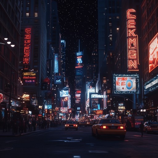 This track captures the essence of city life with its vibrant, pulsating rhythms and the ambient sounds of urban nightlife. Imagine exploring the bustling streets under starlit skies, with the city's heartbeat synchronizing to every step you take.