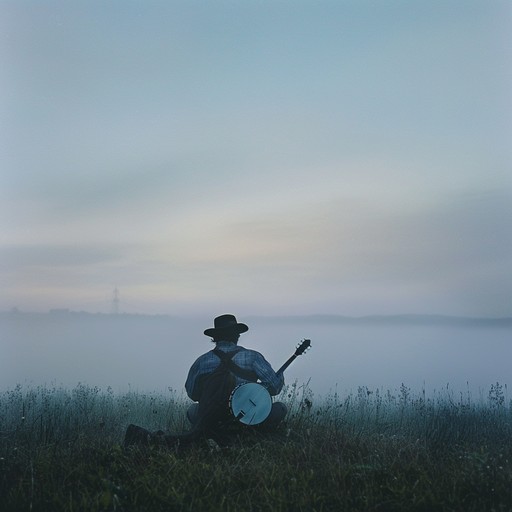 A gentle, introspective bluegrass instrumental that captures the essence of quiet, rolling hills and the soft whistling of winds through tall grass. The music invites listeners to a solitary journey, exploring personal memories and emotions under a palette of acoustic strings and subtle harmonies.