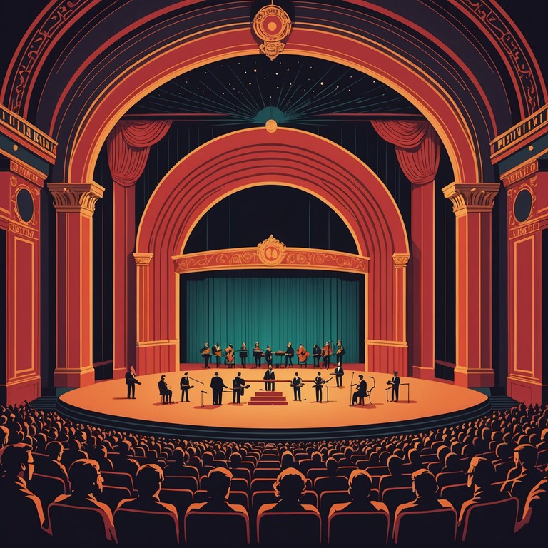 This track embodies the spirit of a grand broadway opening, featuring a full orchestral arrangement that builds to a glorious climax, capturing the excitement and splendor of a theatrical premiere. The instrumentation highlights the dynamic range of the orchestra, building momentum with each section until reaching a triumphant and uplifting peak.