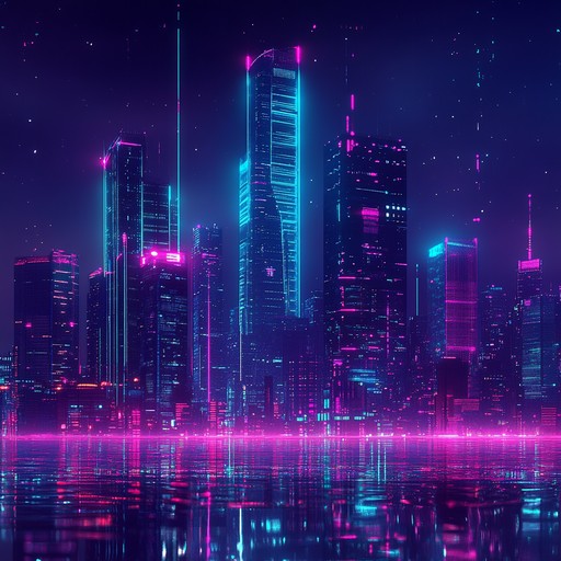 Imagine roaming through a futuristic metropolis where neon lights pierce the night and digital beats echo off towering skyscrapers. This track combines pulsating synths with glitchy rhythms to create an immersive soundscape that is both electric and introspective. Perfect for visualizing a night time urban adventure in a high tech world.