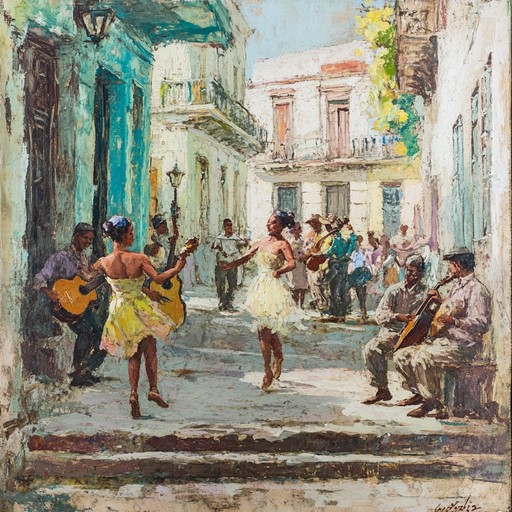 Imagine a balmy havana night where the streets come alive with the sultry sounds of mambo. This track features luxurious horn sections and swaying rhythms, blending the emotive depth of soul music with the exuberance of cuban dance. You'll feel transported to a rooftop bar under the stars, the gentle breeze carrying the passionate melodies and infectious beats.