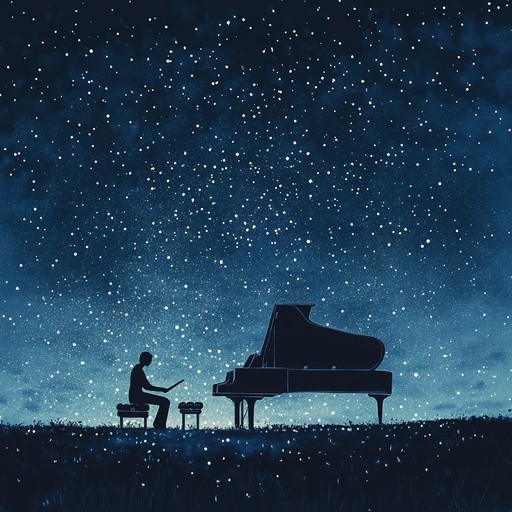 A gentle piano melody forms the backbone of this track, weaving through subtle string arrangements that amplify the feelings of separation and sorrow. Quiet yet profound, the music stirs deep emotions, reflecting on moments lost and hearts broken under the cover of night.