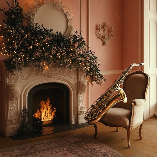 An instrumental composition that merges the festive spirit with the nostalgic warmth of torch songs, featuring smooth saxophone melodies in a cozy lounge setting. Ideal for creating a romantic atmosphere during the holidays.