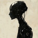 a dark, atmospheric journey into the mind of an ai