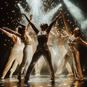 energetic and inspiring cabaret melody with jazzy flair