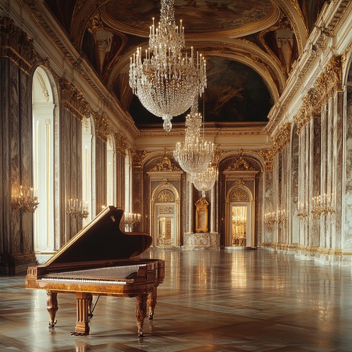 A triumphant baroque suite designed to evoke feelings of strength and majesty. The composition features commanding harpsichord phrases, robust strings, and powerful brass sections that elevate the listener, promoting a sense of empowerment and awe.