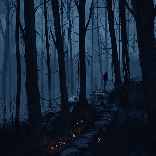 A melancholic guitar dances amidst ethereal synths, creating a hypnotic and introspective atmosphere. The slow, reverb heavy chords sway like shadows in the twilight, touching deep emotions while maintaining a dreamy, otherworldly vibe