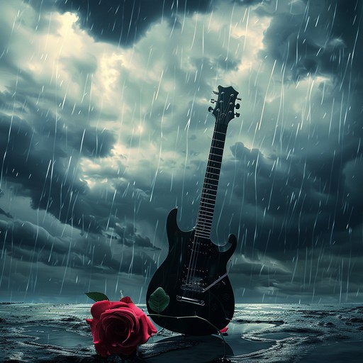 A moving and intense deathcore piece, featuring a blend of passionate guitar riffs and melancholic yet romantic arpeggios, exploring the duality of love and loss