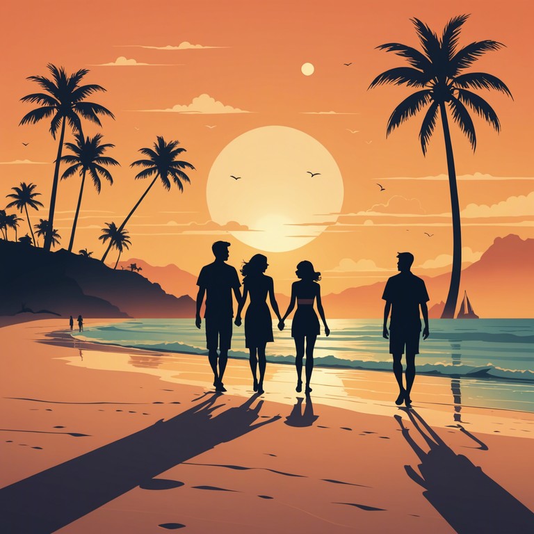 Imagine a track that encapsulates the essence of a perfect summer sunset, with rhythms that bounce and melodies that uplift, inspiring one to dance without a care in the world. This song is crafted to bring the spirit of freedom and joy directly to your ears, perfect for beach parties or solitary enjoyment during long summer drives.