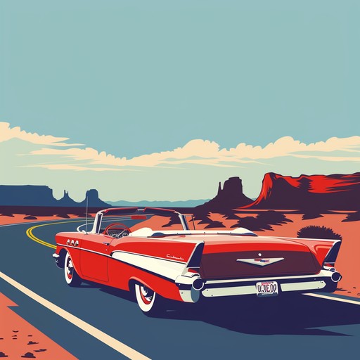 This composition evokes a spirited drive down the iconic route 66, merging the rustic charm of old school rock with electrifying modern techniques. Visionary yet deeply rooted in the classic era, it appeals to both old and young souls.