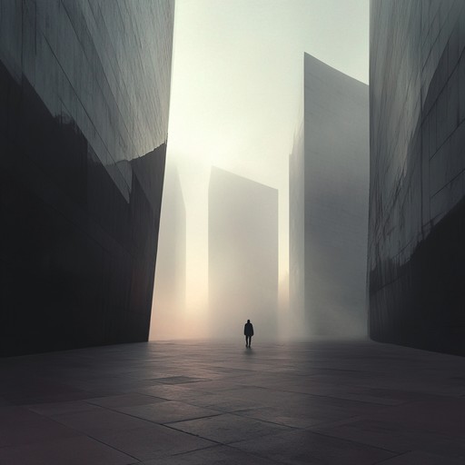 This composition captures the essence of walking alone through a whisper quiet cityscape, fostering deep introspection and a sense of solitary peace. A careful arrangement mirrors the gentle cadence of footsteps against a backdrop of distant urban sounds.