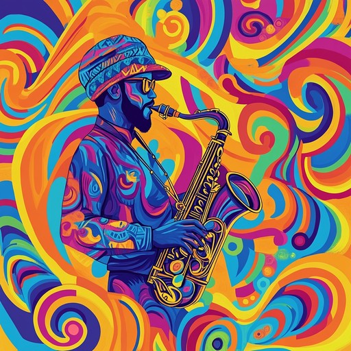 This track captures the spirit of afrobeat with pulsating percussion, catchy melodies, and soulful saxophone lines that evoke the vibrant atmosphere of west african music scenes. It's an instrumental journey that combines traditional sounds with modern flair to create an irresistible danceable tune.