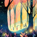 uplifting instrumental for kids' magical forest journey