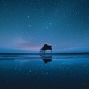 serene piano evokes a calming, introspective atmosphere