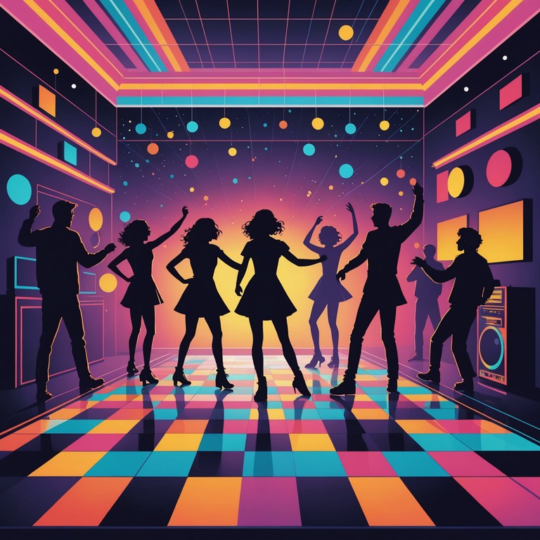 This track mixes traditional disco rhythms with majestic funk undertones, featuring a dominating bass guitar that carries throughout. It’s a powerful, dance inspiring masterpiece that embodies the golden era of disco, modernized with funk to add a regal touch. The music evolves from bright energetic hooks to a more celebrative crescendo, perfectly capturing both the essence of classic disco and the grandeur of funk.