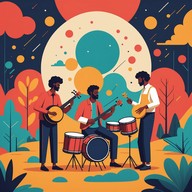 quirky melodies over energetic beats