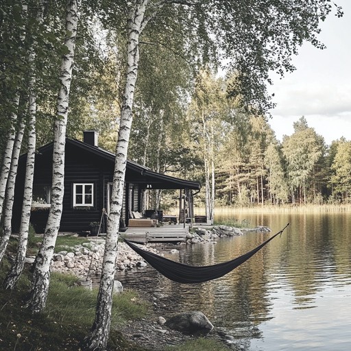 A soul soothing suomipop instrumental that brings to life the tranquil and nostalgic atmosphere of a finnish summer by the lake. It features tender acoustic guitar melodies that gently embrace the heart, reminding one of cherished moments with family and friends in nature.