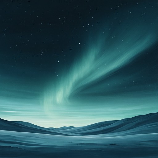 A soothing instrumental track blending suomipop with atmospheric chillout elements, evoking the magical essence of the northern lights. Ideal for relaxation and meditation.