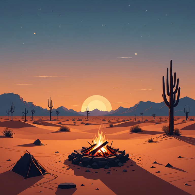 Imagine sitting by a desert campfire as an oud player weaves ancient melodies, blending them with tales of the past and present under a sprawling starry sky.