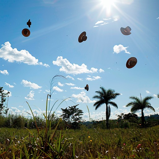 A spirited and joyful composition that embodies the essence of victory and celebration in rural brazil. Featuring vibrant accordion melodies that paint a picture of flourishing fields and community gatherings.