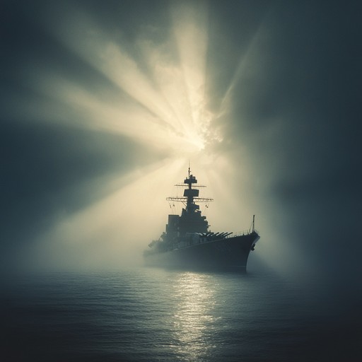 An instrumental composition merging the grandeur of the russian navy with deep spiritual resonance, featuring sweeping orchestral arrangements that evoke the vastness of the sea and the depth of the human spirit.