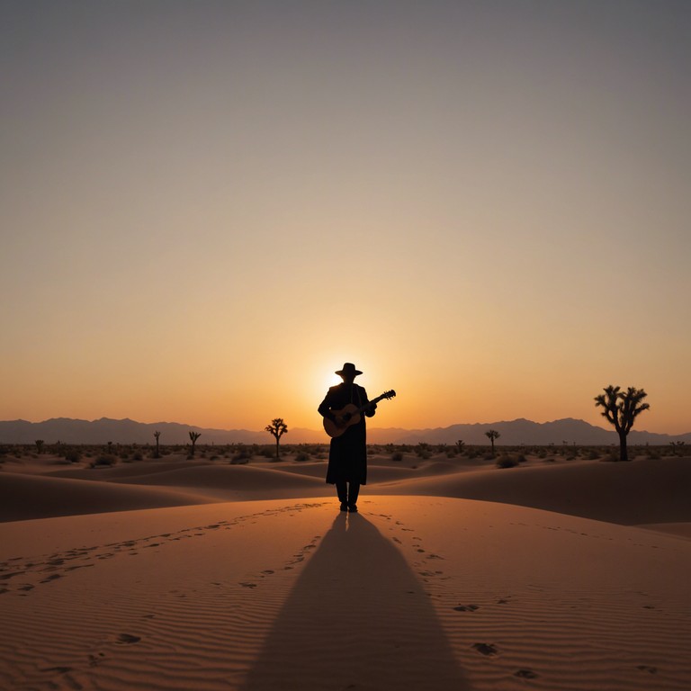 Starting with a haunting oud intro, the composition gradually incorporates middle eastern percussive rhythms and distant, eerie melodic lines, capturing the secretive whispers of the desert landscape at twilight. Delicate yet evocative, the song progresses with an increased intensity, merging traditional eastern themes with an unsettling ambient tone.