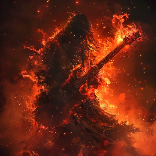 An instrumental heavy metal song designed to pump adrenaline with its blazing guitar riffs, thunderous drums, and electrifying solos. The track captures the essence of an epic battle, with each section unfolding new layers of intensity and complexity. From swift, aggressive licks to slower, powerful breakdowns, this piece is meant to excite and engage.