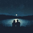 a heartfelt piano piece evoking tender love under night skies.