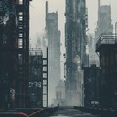 edgy metal with gritty, aggressive urban beats and riffs
