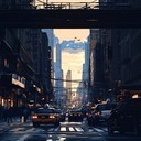 powerful urban orchestral blend of cinematic and hip hop elements