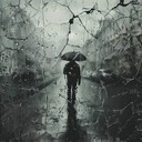 a somber and introspective emo track