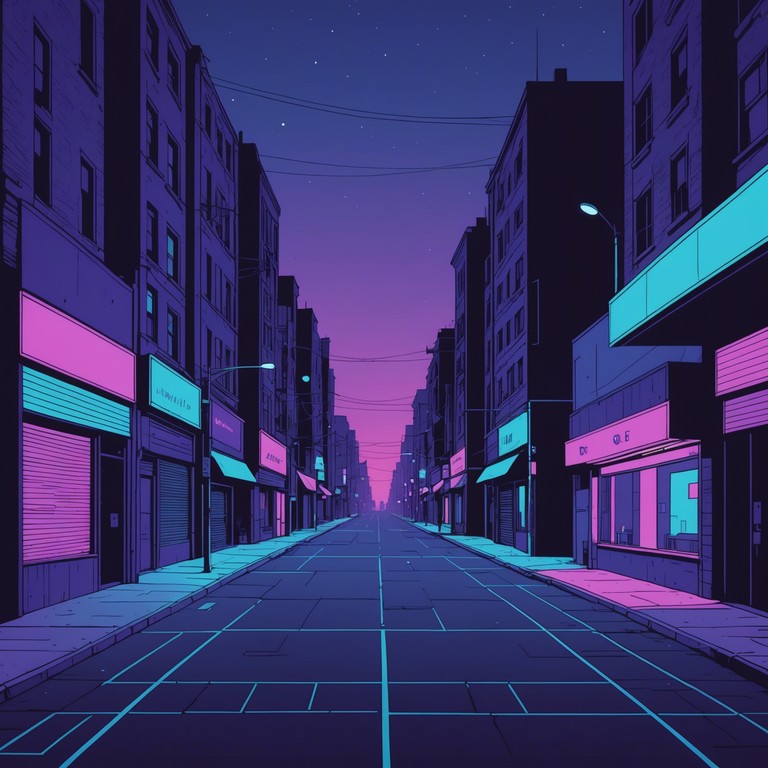 A moody track that captures the essence of wandering through a dimly lit city street under the cold glare of flickering neon signs. Synth layers build a haunting melody that resonates with the feeling of solitude in an urban environment