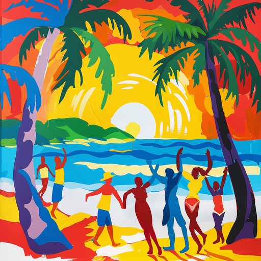 An infectious calypso track filled with buoyant rhythms and vibrant melodies, capturing the essence of a sunny caribbean dance party. Features lively steel drums, rhythmic maracas, and spirited percussion, inviting listeners to join in the festive celebration.