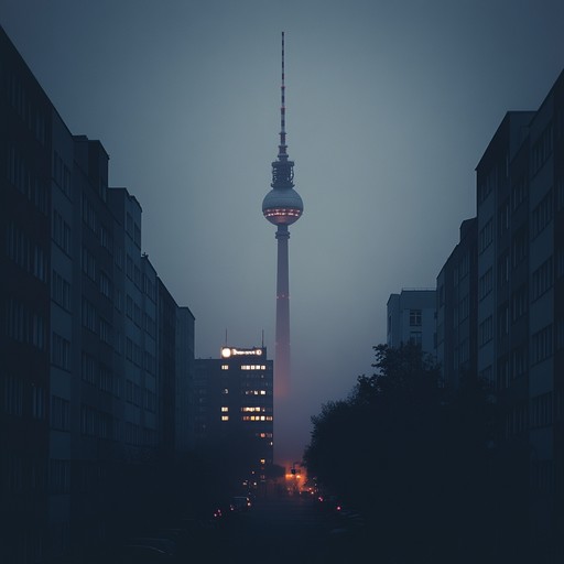 A sonic exploration of berlin's layered history, where each note from the accordion is a ghostly whisper against the backdrop of stark modernity, creating an aura of reflection and deep longing enveloped in the city’s unique atmosphere.