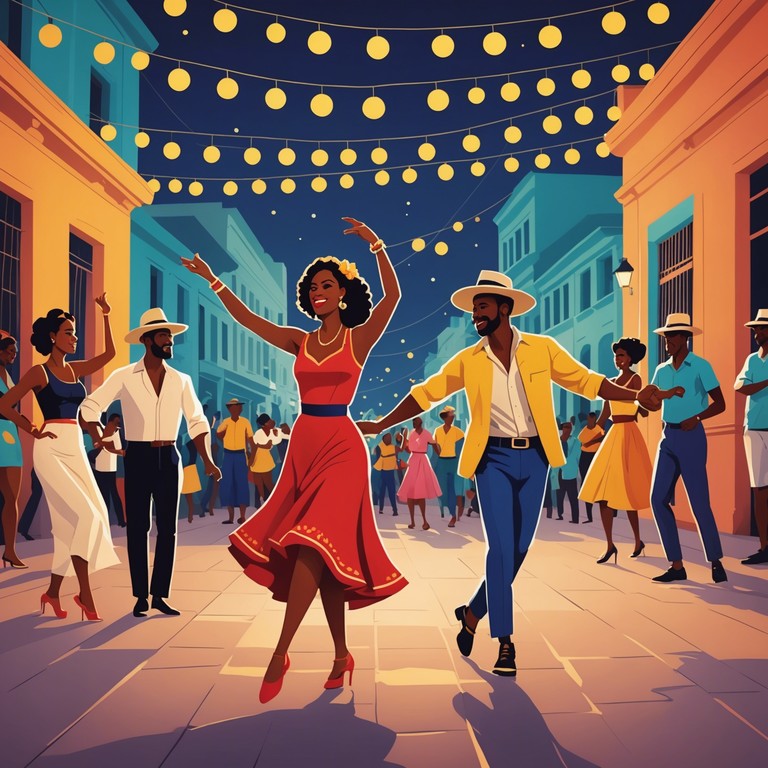 Imagine dancing through havana’s lively streets where traditional cuban rumba meets the infectious energy of modern beats. This track serves as a musical bridge between the old and the new, featuring an exhilarating conga performance that makes you feel as if you're part of a spontaneous street festival under a starry sky