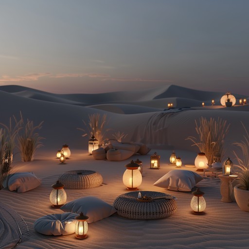 Imagine dancing in an oasis lit by a thousand lanterns, surrounded by dunes and palm trees. The music is driven by traditional middle eastern rhythms, infused with euphoric melodies that lift your spirit. The track is a seamless blend of traditional and electronic elements, creating a captivating and transcendent experience.