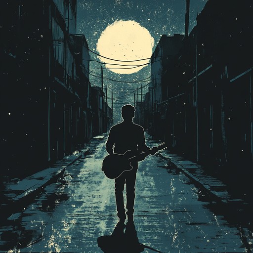 An instrumental blues rock track characterized by soulful electric guitar melodies and a steady rhythm section, conveying deep feelings of longing and melancholy.