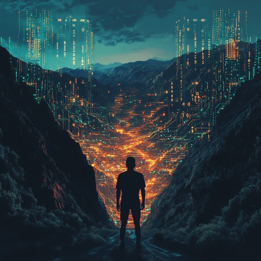 An instrumental track blending powerful electronic beats with dynamic synth layers, crafting an epic and futuristic atmosphere that energizes and inspires.