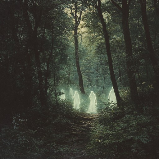 An instrumental piece that captures the essence of traversing forgotten paths in an old forest, where echoes of past lives and lost spirits linger in the air. The composition blends unconventional folk instrumentation with ambient soundscapes, creating a haunting and otherworldly experience.