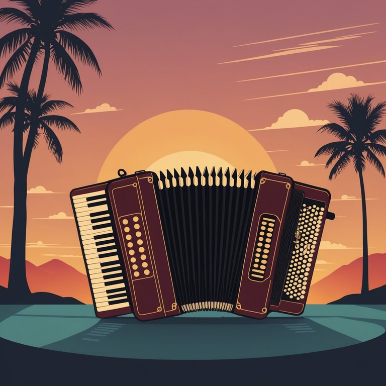 This track delicately weaves the heartfelt sounds of an accordion with slow, profound rhythms of traditional cumbia, reflecting on past loves and distant memories. It’s ideal for those moments of solitude and contemplation, reminiscing about times gone by.