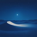 mysterious desert rhythms captivating the moonlit expanse