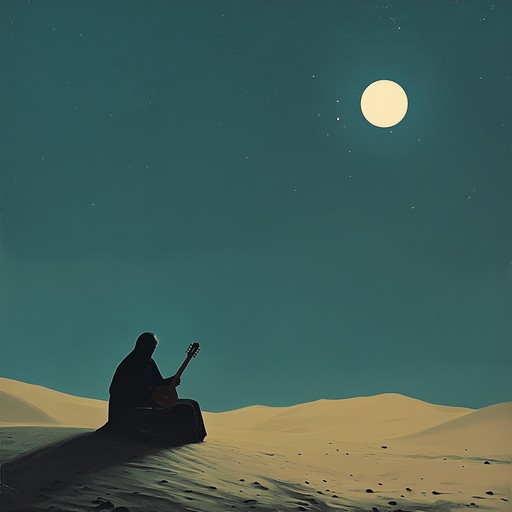 A journey through the whispering dunes under a moonlit arab sky, where oud melodies weave tales of hidden fears and ancient mysteries.Each note intensifies the sense of urgency and impending discovery.